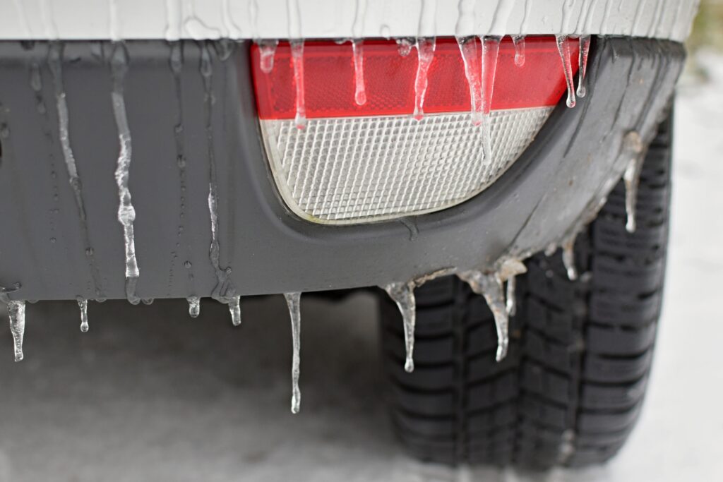icicles car bumper